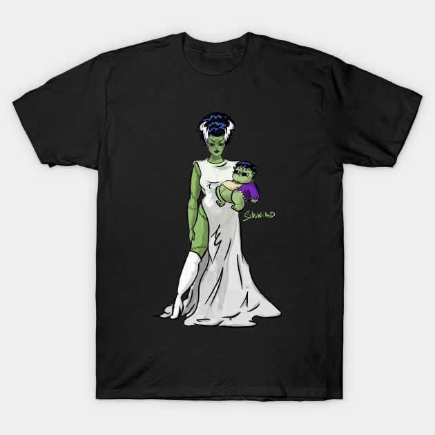 The Bride T-Shirt by SaraWired